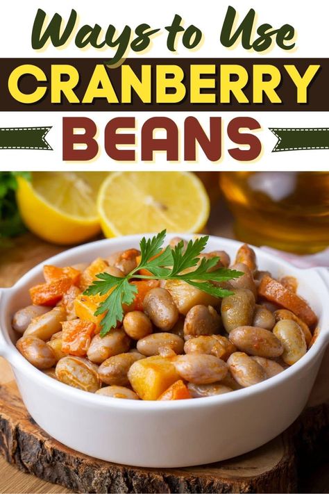 If you're looking for ways to use cranberry beans, you've come to the right place. So grab that bag from the back of the pantry, and let's get cooking. Recipes With Cranberry, Cooking Cranberries, Recipes Bowls, Dried Cranberries Recipes, Pantry Cooking, Meal Sides, Cranberry Beans, Cilantro Recipes, Cooking Dried Beans