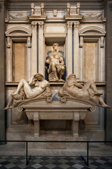 Medici Chapel | chapel, Florence, Italy | Britannica Medici Chapel, Florence Itinerary, Michelangelo Sculpture, Medici Family, Giorgio Vasari, Marble Interior, Art Through The Ages, Istoria Artei, Dynamic Shapes