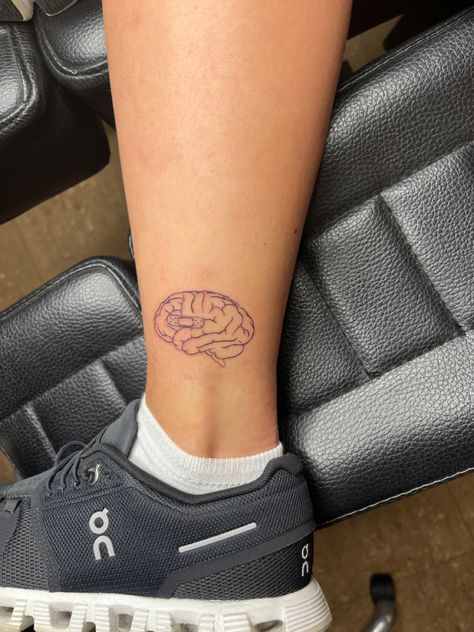 Injury Tattoo, Infinity Tattoo, Fish Tattoos, Jesus Fish Tattoo, Brain, Tattoo Ideas, Tattoos