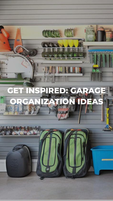 Looking to declutter and organize your garage? Check out these amazing garage organization ideas to help you make the most of your space. From DIY storage solutions to clever space-saving hacks, these tips will transform your garage into a functional and tidy area. Say goodbye to clutter and hello to an organized space that you'll love spending time in. Get inspired and start implementing these creative ideas today! Housekeeping Hacks, Organize Garage, Diy Storage Solutions, Garage Organization Tips, Organization Garage, Garage Organisation, Cleaning Routines, Space Saving Hacks, Garage Organization Ideas