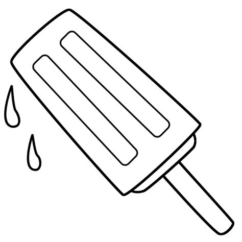 Popsicle Coloring Page, Kitchen Paintings, Daycare Themes, Ice Cream Crafts, Frozen Juice, Ice Popsicle, Kids Alphabet, Frozen Snack, Shapes Preschool