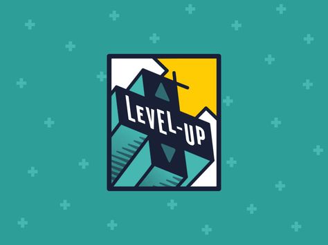 The Corner // LEVEL-UP - Animation by Gweno Level Up Illustration, Dribbble Logo, Level Logo, Up Animation, Graphics Design Ideas, Animation Gif, Graphic Design Blog, Event Logo, Branding Mood Board