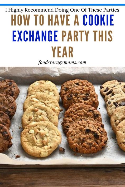 Cookie Exchange Rules, Christmas Dessert Platter, Cookie Exchange Party, Dessert Platter, Christmas Cookie Exchange, Usa Design, Cookie Party, Fall Cookies, Creative Cookies