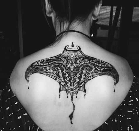 210+ Outstanding Stingray Tattoos Ideas and Designs (2022) - TattoosBoyGirl Sting Ray Tattoo, Manta Tattoo, Manta Ray Tattoo, Tattoo Line Art, Stingray Tattoo, Ray Tattoo, Maori Tattoos, Tattoo Line, Polynesian Tattoos