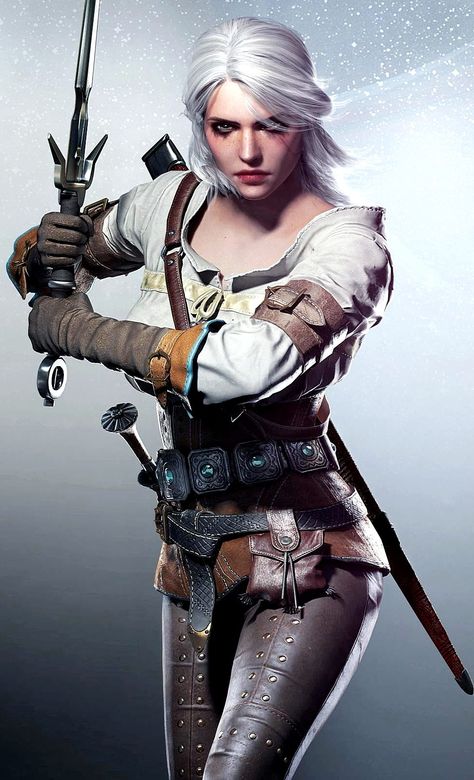 The Witcher Ciri, Ciri Witcher, Witcher Wallpaper, The Witcher Wild Hunt, The Witcher Game, Witcher Art, Yennefer Of Vengerberg, Witcher 3 Wild Hunt, Geralt Of Rivia