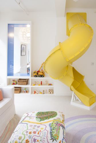 Playroom Goals Fun Playroom Ideas, Playroom Decor Ideas, Home Climbing Wall, Game Room Ideas, Restoration Hardware Baby, Playroom Design, Playroom Ideas, Wooden Side Table, Room Additions