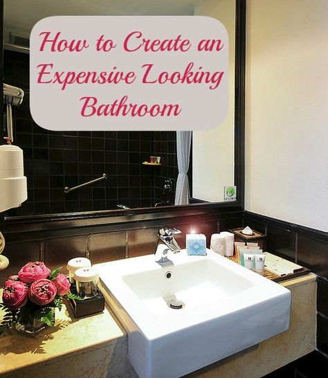 Four Ways to Make your Bathroom look More Expensive than it Really Is Make Bathroom Look Expensive, Housing Decor, Condo Inspiration, Bigger House, Green Kitchen Designs, Kitchen Looks, Expensive Decor, Hotel Ideas, House Hacks