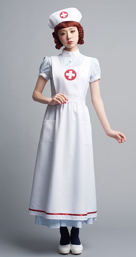 Nursecore Outfit, Nurse Outfit, Medical Fashion, Nurse Aesthetic, Vintage Nurse, Nurse Costume, Nurse Uniform, Poses References, Nursing Clothes