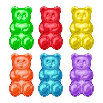 Premium Vector | Set of different sweets. assorted candies. Jelly Bear, Jesus Christ Illustration, Jelly Bears, Bear Vector, Childrens Meals, Cbd Gummies, Graffiti Characters, Kevin Costner, Photography Illustration