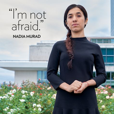 Nadia Murad, Jason Schmidt, Woman Of The Year, Sassy Women, Middle Eastern Culture, Eastern Culture, Human Rights Activists, Magazine Photoshoot, Glamour Magazine