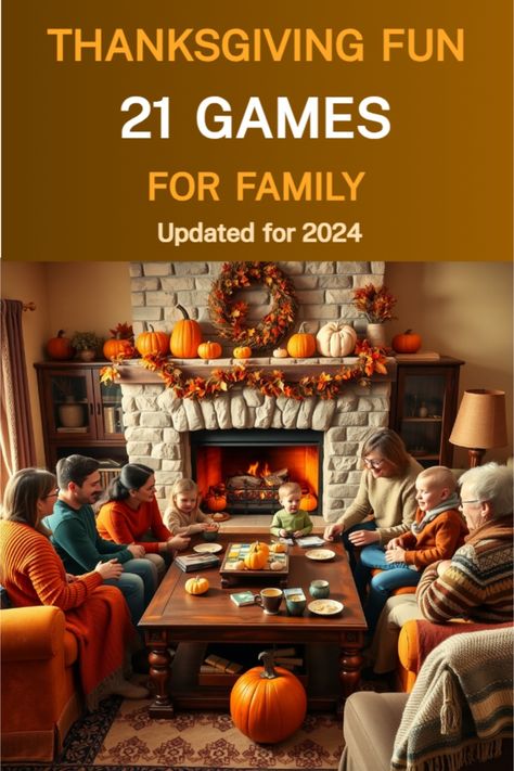 Thanksgiving games for family Thanksgiving Family Games Activities, Thanksgiving Traditions Family, Thanksgiving Family Games, Family Games Indoor, Thanksgiving Songs, Games For Families, Spooky Crafts, Thanksgiving Facts, Thanksgiving Gathering