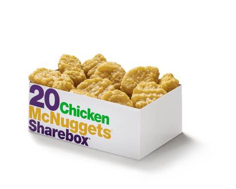 Try 20 Chicken McNuggets® Sharebox from McDonald's® - 530 Helen Street on Uber Eats and use my code for a discount on your first order: eats-icufms Mcdonalds Nuggets, Western Breakfast, Mcdonalds Chicken, Chicken Mcnuggets, Mcdonalds Breakfast, Stickers Food, Popeyes Chicken, Fast Food Items, Food Png