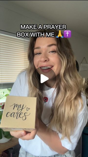 Allison Poirot on Instagram: "Let’s make a prayer box together!🙏✝️
•
•
All you need is a box, some markers, and paper that you can write your prayers on. If you are struggling to cast your cares to God, this prayer box is a tangible way you can begin to experience the freedom that comes with giving all your worries to Him. Of course, we don’t only write down our prayers, put them in a box, and expect God to do all the work. More often than not, God has purposed us with responsibility in many of the areas we pray about. He will show us what we can do to resolve many of them. For example, if you are worried about getting a bad grade, make sure to study and pray for strength to focus. I also understand there are other things that are not necessarily within our control that we also care about Prayer Box Ideas Diy, Prayer Box Ideas, Prayer Box Diy, Pray For Strength, Cast Your Cares, Future Spouse, Bad Grades, Prayer Box, Program Ideas