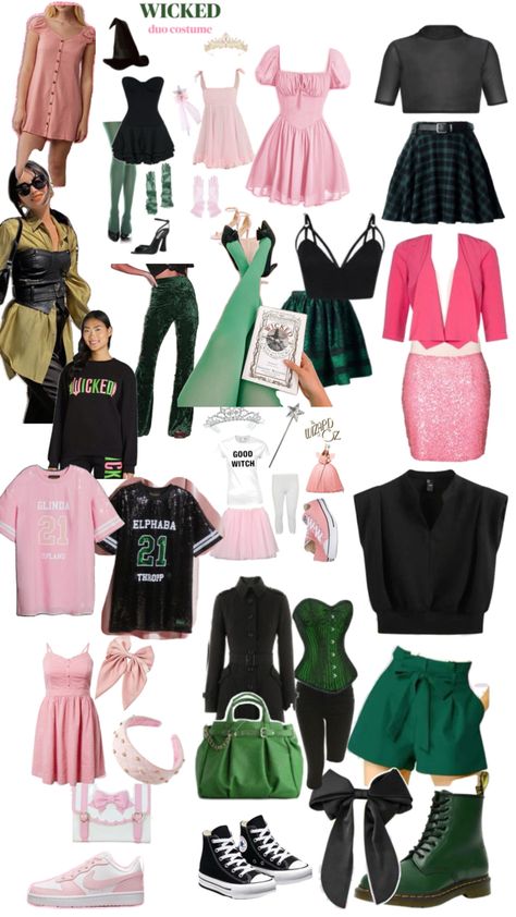 Wicked Aesthetic Outfits, What To Wear To Wicked Movie, Wicked Movie Outfits, Elphaba Wicked Inspired Outfits, Wicked Outfit Inspired, Elphaba Inspired Outfit, Wicked Movie Outfit Ideas, Wicked Inspired Outfits, Wicked Outfit Ideas