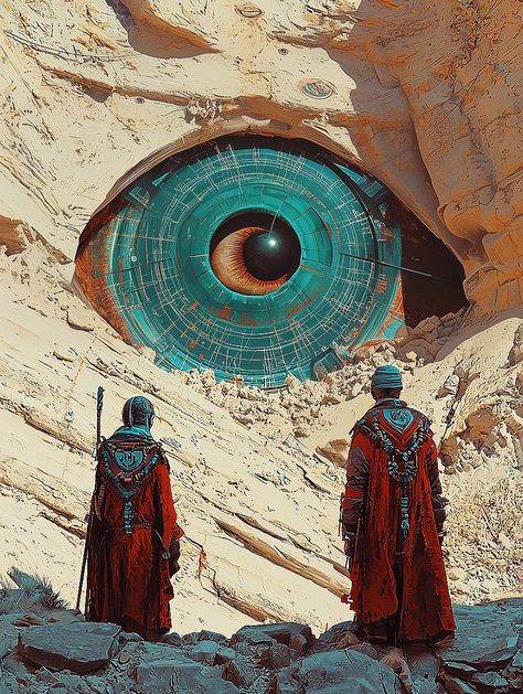 Time Travel Concept Art, Space Sci Fi Character Design, Ancient Futurism, Destroyed Earth, Scifi Concept Art, Utopian Art, Dune Concept Art, Philosophical Art, Dreamscape Art