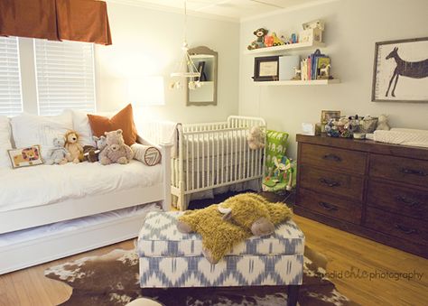 Nursery With Trundle Bed, Shared Nursery, Nursery Guest Room, Jenny Lind, Chic Nursery, Parents Room, Dream Nurseries, Shared Room, Trundle Bed