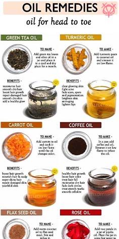 Oil Remedies. Carrot Oil For Hair, Folk Remedies, Medicine Recipes, Grow Your Hair Faster, Green Tea Oil, Carrot Oil, Turmeric Oil, Ayurvedic Oil, Sick Remedies