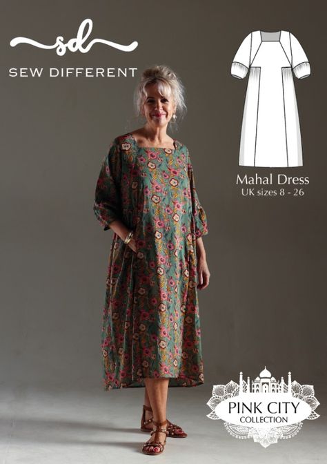 Pattern Shop – Sew Different Linen Dress Pattern, Sewing Retreats, June Dress, Pattern Hack, Sew Ins, Paper Sewing Patterns, Dress Sewing Pattern, Dress Sewing Patterns, Sewing For Beginners