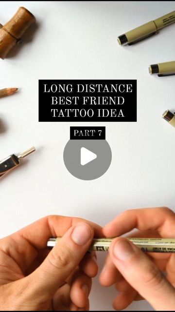 Best Friend Tattoos Long Distance, Long Distance Best Friend Tattoos, Distance Tattoos, One Direction Tattoos, Long Distance Best Friend, Song Tattoos, Matching Friend Tattoos, Long Distance Friends, Bestie Tattoo