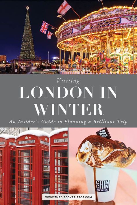 London In Winter, London In December, Visiting London, Winter Travel Destinations, London Itinerary, London Vacation, Travel Guide London, United Kingdom Travel, London Christmas