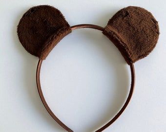 Diy Bear Costume, Character Dress Up Day, Bear Ears Headband, Halloween Teddy Bear, National Teddy Bear Day, Teddy Bear Ears, Teddy Bear Costume, Toddler Dress Up, Sister Bear