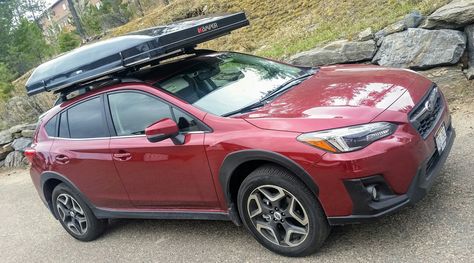 Subaru crosstrek with ikamper skycamp rooftop tent Rooftop Tents, Camper Car, Overland Gear, Overland Truck, Rooftop Tent, Truck Caps, Electronic Schematics, Canvas Tent, Subaru Crosstrek