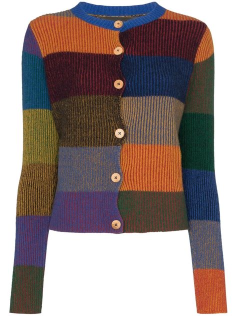 Knitted Ornaments, Elder Statesman, Color Block Cardigan, Cable Knit Cardigan, Baby Cardigan, Knitwear Design, Cashmere Cardigan, Knitwear Cardigan, Colour Block