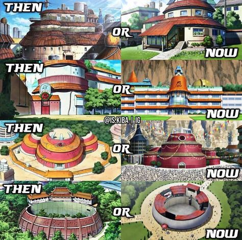 Then. ‘Then’ will always have a special place in my heart.. Konoha Village, فنسنت فان جوخ, Kekkei Genkai, Menma Uzumaki, Anime Places, Quotes Cute, Then Vs Now, Funny Ideas, Naruto Shippudden