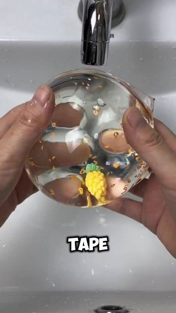 Nano Tape Nano Tape Ideas, Nano Tape Crafts, Nano Tape Bubble, Tiny Items, Tape Ideas, Paper Craft Ideas, Crafts Room, Creative Arts And Crafts, Water Bubbles