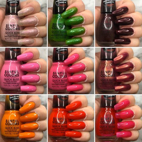 Sinful Nail Polish Colors, Sinful Color, Sinful Colors Nail Polish, Elegant Manicure, Fall Manicure, Sinful Colors, Manicure Ideas, Just Wait, Uv Gel Nails