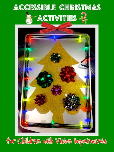 Christmas Butterflies, Kwanzaa Crafts For Kids, Braille Art, High Contrast Art, Cvi Activities, Christmas Therapy, Kwanzaa Party, Kwanzaa Crafts, Kwanzaa Activities