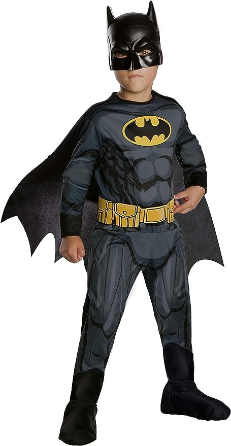 Batman costume jumpsuit with attached shoe covers and removable cape, a belt and mask #ad As an Amazon Associate I earn from qualifying purchases. Batman Costume For Boys, Batman Costume For Kids, Batman Dress, Batman Costumes, Black Batman, Batman Costume, Batman Kids, Superhero Batman, Batman Logo