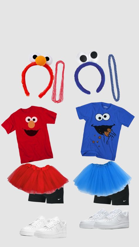 Matching Halloween Costumes For Two Sisters, Cute Halloween Costumes For Best Friends Middle School Age, Two Girls Halloween Costume Ideas, Duo Halloween Costumes With Tutus, Sister Costume Ideas Women, Bestie Costumes, Twin Ideas, Purim Costume, Halloween Tutu Costumes