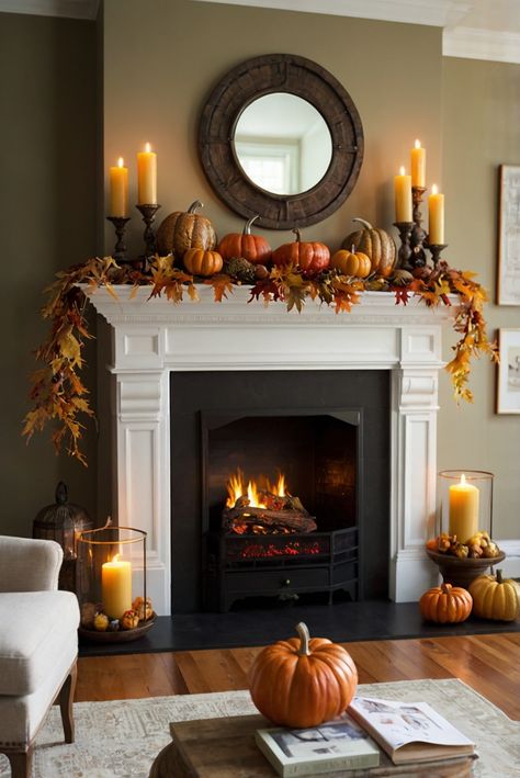 Fall Furniture , Autumn Cozy Fall ,Decor Easy Fall ,
Decor Neutral Fall ,Decor Fall ,Decor Inspiration ,Fall Decor Ideas Fall Fireplace Decor With Tv, Fall Mantle Decor Ideas, Fall Fireplaces, Indoor Fall Decorations, November Decor, Fall Mantel Decorating Ideas, Fall Tablescape Ideas, Mantel Decorating Ideas, Fall Fireplace Decor