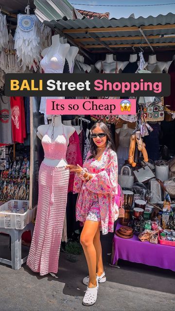 Bali Shopping Market, Instagram Highlight Covers Me, Ubud Art Market, Bangkok Outfit, Bali Shopping, Street Shopping, Travel Infographic, Legian, Cheap Shopping