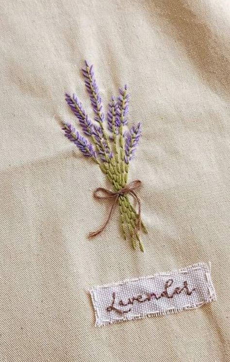 Lavender Embroidery, Lavender Gifts, Lovely Lavender, Embroidered Clothes, Embroidery Patterns, Lavender, Elephant, Couture, Embroidery