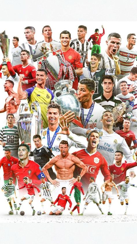 Save and follow Ronaldo Collage, Cristiano Ronaldo Wallpaper, Football Player Drawing, Emilia Clarke Style, Ronaldo Wallpaper, Cristiano Ronaldo Style, Ronaldo Soccer, Madara Susanoo, Cristiano Ronaldo Portugal