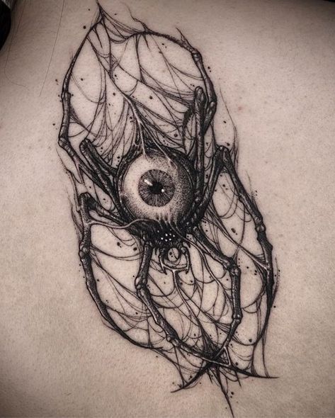 Eyeball Tattoo, Gothic Tattoos, Inca Tattoo, Sharpie Tattoos, Scary Tattoos, Fantasy Tattoos, Flash Tattoo Designs, Creepy Tattoos, Spooky Tattoos