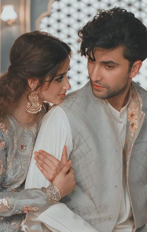 Pakistan Couple Pics, Sajal Ali And Ahad Raza Mir Photoshoot, Roka Photoshoot Ideas, Nikkah Poses Couple, Lollywood Couple, Pakistani Couple Aesthetic, Indian Couple Photography Poses, Poses For Couples Aesthetic, Desi Couple Poses