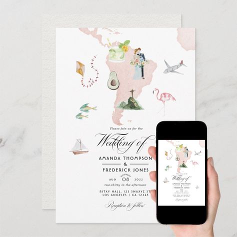 Destination Wedding Save The Date, Map Of Australia, Christmas Wedding Invitations, Destination Wedding Photos, Australia Map, Wedding Map, Watercolor Map, Save The Date Postcards, Destination Wedding Invitations