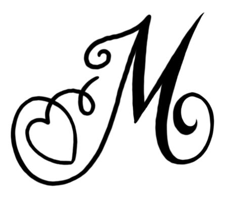 M In Cursive Fonts, M Lettering Design, M Letter Drawing, M Drawing Letter, M Alphabet Design, M In Cursive, Cursive M Tattoo, Tattoo Letra M, Letter M Drawing