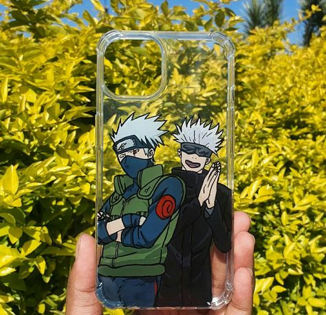 Phonecase anime jujitsu kaisen jjk Naruto kakashi gojo Kakashi Hatake Painting, Kakashi Painting, Gojo And Kakashi, Gojo Painting, Kakashi Gojo, Anime Painting, Anime Canvas Art, Anime Wallpaper Phone, Diy Tote Bag