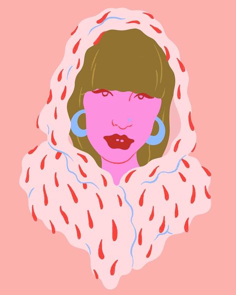 Another babe I drew for @nylonmag 💌 @djspeakerfoxxx Sara Andreasson, Mixed Media Illustration, Graphic Arts Illustration, Photo Projects, Flat Illustration, Design Thinking, Community Art, Figurative Art, Art Quotes