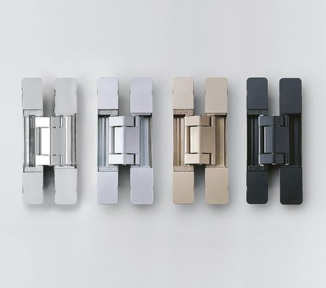 HES3D-E190 | 3-WAY ADJUSTABLE CONCEALED HINGE | Furniture and Architectural Hardware Manufacturer | Sugatsune Global Small Condo Decorating, Bathroom Measurements, Concealed Door Hinges, Door Lock System, Front Closet, Door Brackets, Hidden Hinges, Furniture Hinges, Door Fittings