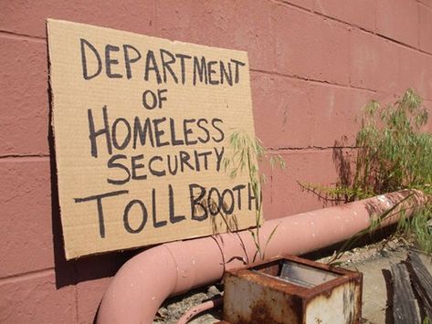 Funny Homeless Signs, Homeless Signs, Homelessness Art, Helping The Homeless, Top Secret, Top Ten, A Sign, Medicine, Signs