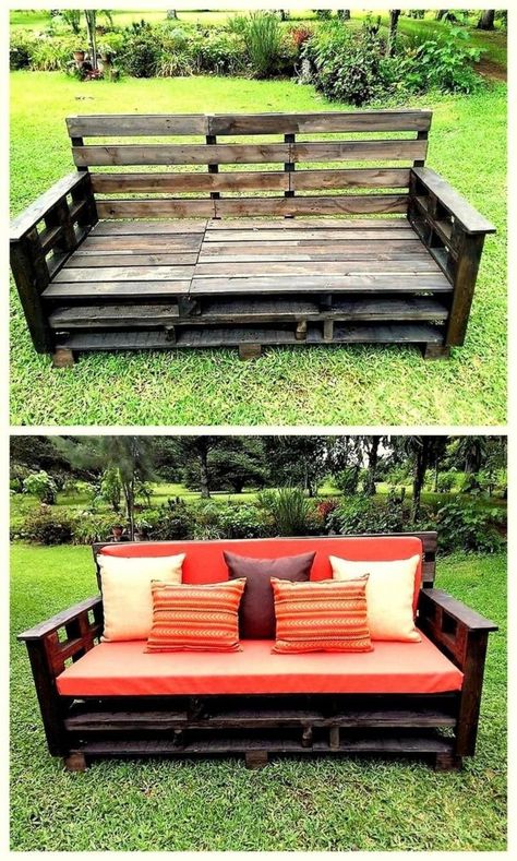 Furniture pallet projects you can diy for your home 28 Large Living Room Furniture, Kursi Outdoor, Pallet Patio Furniture Diy, Pallet Patio Furniture, Room Minimalist, Pallet Projects Furniture, Pallet Patio, Wooden Pallet Furniture, Pallet Decor