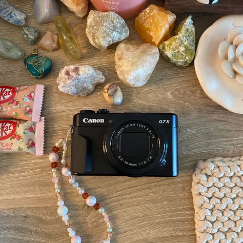 Cannon G7x Camera, Canon Camera Aesthetic, Canon G7x Camera, G7x Camera, Cam Aesthetic, Digi Camera, Cannon Camera, Small Digital Camera, Camera Decor