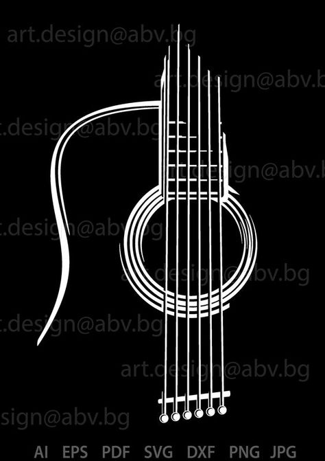 cool guitar Black And White Guitar Drawing, Guitar Vector Art, Guitar Graphic Design, Guitar Line Art, Music Graphics, Guitar Svg, Guitar Artwork, Guitar Vector, Guitar Drawing