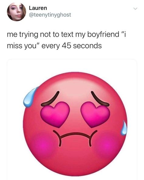 Text My Boyfriend, Missing You Boyfriend, Mots Forts, Bf Memes, I Miss My Boyfriend, Miss My Boyfriend, Relatable Crush Posts, Boyfriend Memes, Doing Me Quotes