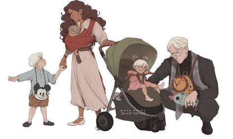 The Malfoy Family, The Malfoys, Family Fanart, Draco And Hermione Fanfiction, Malfoy Family, Draco Malfoy Fanart, Harry Potter Friends, Dramione Fan Art, Draco And Hermione